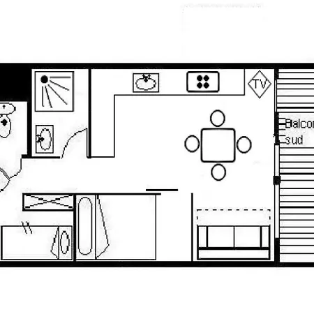 Apartment Boedette D 5 Апартаменты *